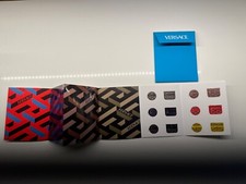 Lotto 18 Fogli Adesivi Firmati