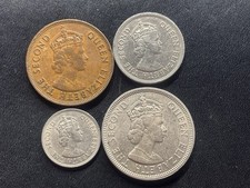 antique coin Queen Elizabeth