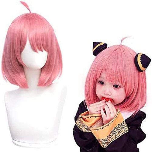 Parrucca cosplay rosa
