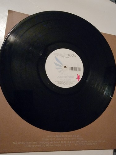 Vector burn vinyl - vinyl, record