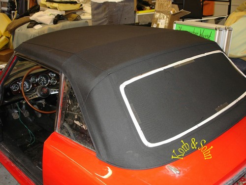 Fiat 124 spider cabrio capote - fiat,