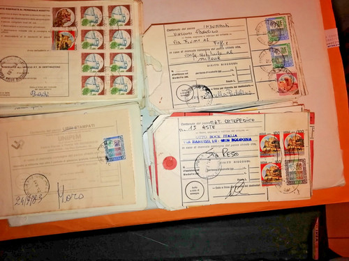 Lotto bollettini pacchi n - lotto,