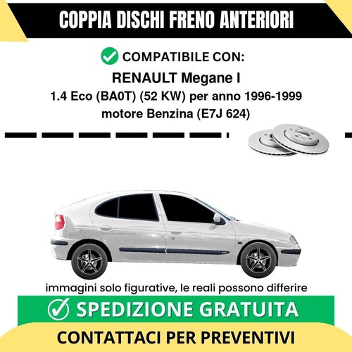 Coppia dischi freno anteriori - coppia,