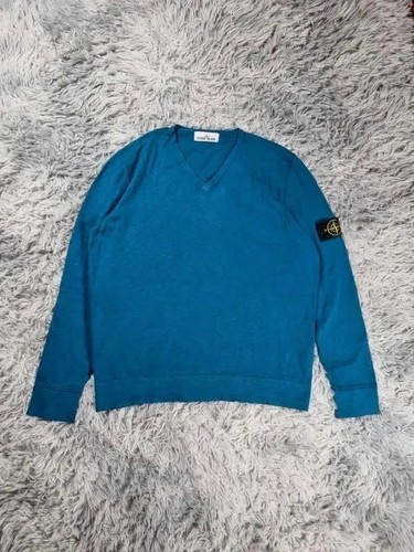Pull col bleu stone - pull, en