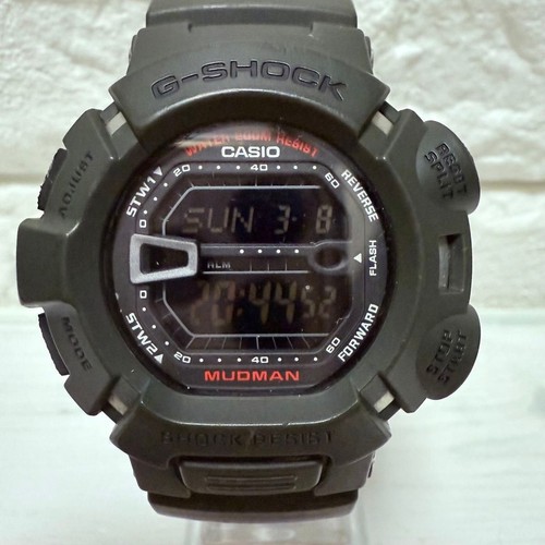 Casio shock 9000 3v mudman - g-9000-3v,