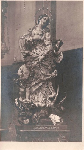 Foto originale antica madonna - originale,