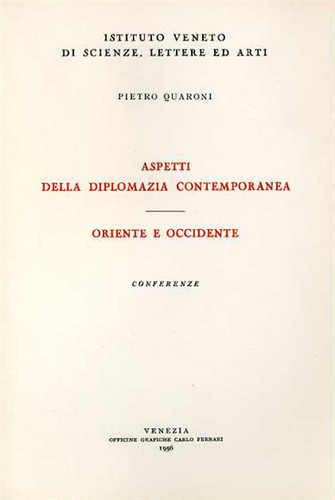 Quaroni pietro aspetti - -,