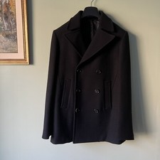 Cappotto Neil Barrett nero. Made in Italy. Tg 48