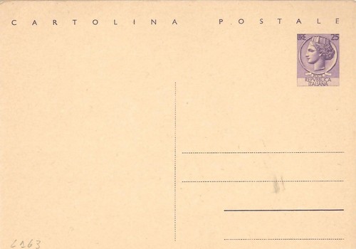 Repubblica 1959 intero postale - repubblica,
