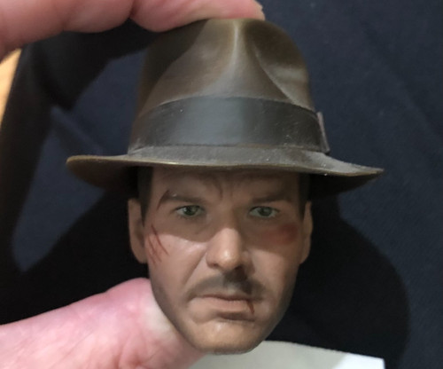 Scultura capelli cappello e - scultura,, capelli,