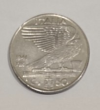 Moneta Da 50 Centesimi Di Lire