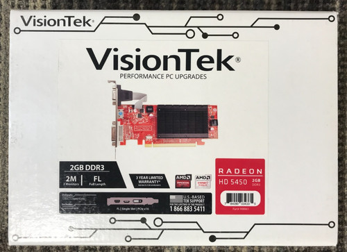 Visiontek amd radeon 5450 - radeon, 2