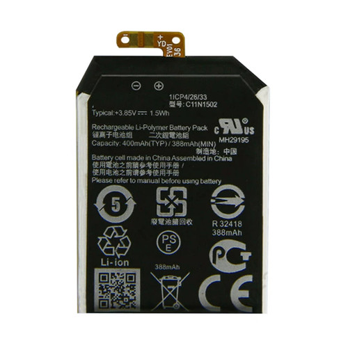 388mah batteria di - pz,