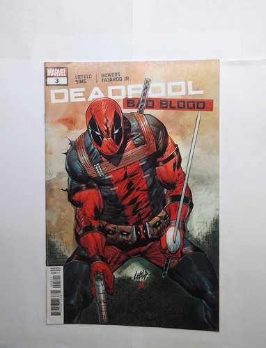 Deadpool black blood - black, numero
