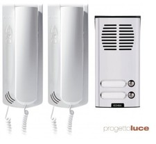 Kit citofonico Elvox Sound System Bifamiliare per impianti 4+1 K62K0.02