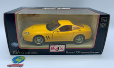 Maisto Ferrari 550 Maranello 1996 ,modello in scala 1:24-1:25, (2327) , vintage