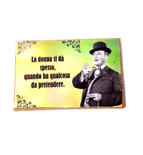 Souvenir calamita toto la - calamita, toto'