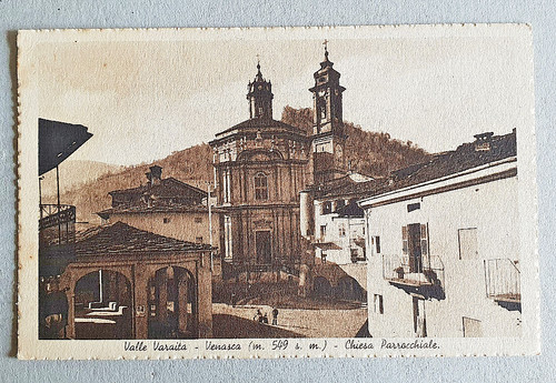 Cartolina valle varaita - cartolina,