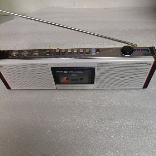 Sony cfs fm7 modello retrò - sony,