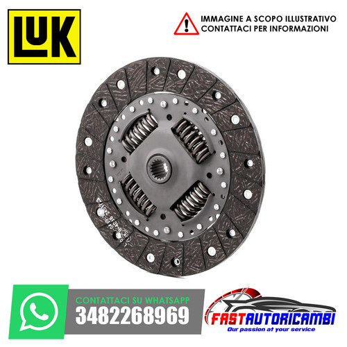 Disco frizione luk 320002117 - disco,