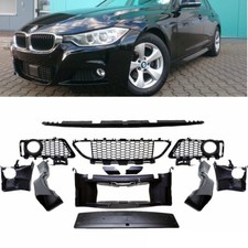 KIT ACCESSORI COMPLETO griglia + griglia paraurti anteriore solo per BMW F30 F31 pacchetto M