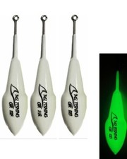 piombo plastificato fluorescente long tail pesca surfcasting bolentino kit 3 pz.