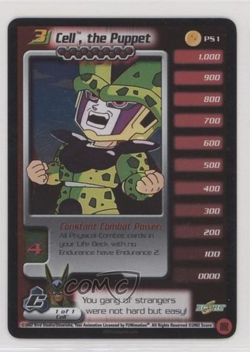 Score 2002 dragon ball ccg - z,