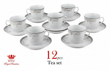 Royal Set Tazza E Piattino 12