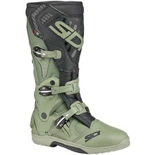 Stivali Sidi Crossair Army Green Black Verde Nero Motocross Enduro Mx Boots