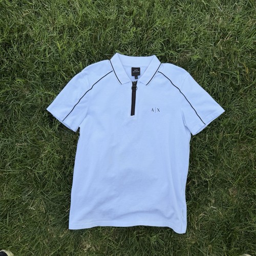 Polo bianca uomo - a/x, armani