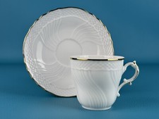 Tazzina Tazza Con Piattino Porcellana Vecchio Ginori Richard “Sanremo” Filo Oro