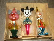 ALBERO DI NATALE DECORAZIONI PALLE DI NATALE IN VETRO SOFFIATO ANNI 50