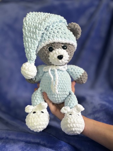 Crochet teddy bear - teddy, ,