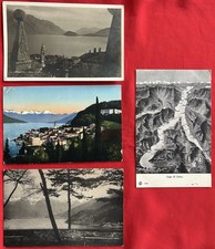 ????4 Belle Cartoline di Menaggio/Bellagio Lago di Como♥️primi ‘900/‘30/‘40