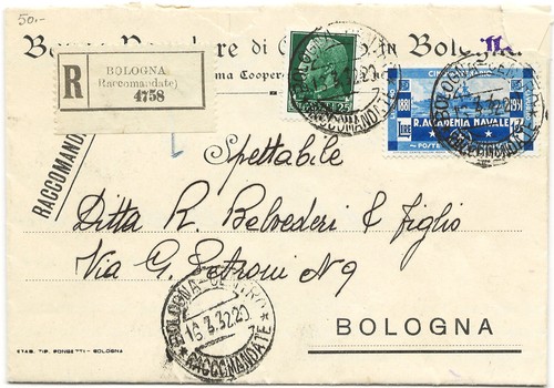 238 storia postale regno - postale,