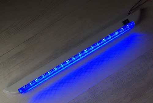 Luce interna led blu 12v - x,