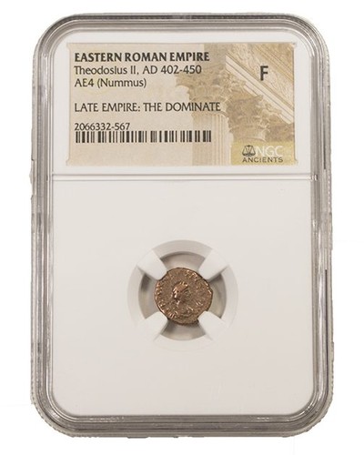 Ngc fine moneta romana - ngc, (f)