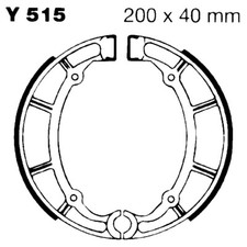 GANASCE FRENO PER MOTO YAMAHA XV535 VIRAGO EBC Y515 MESCOLA ORGANICA