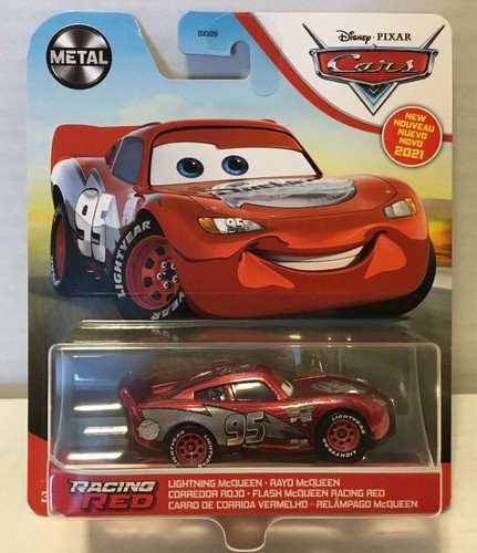 Cars racing red lightning - red,