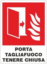 CARTELLO SEGNALETICO - porta