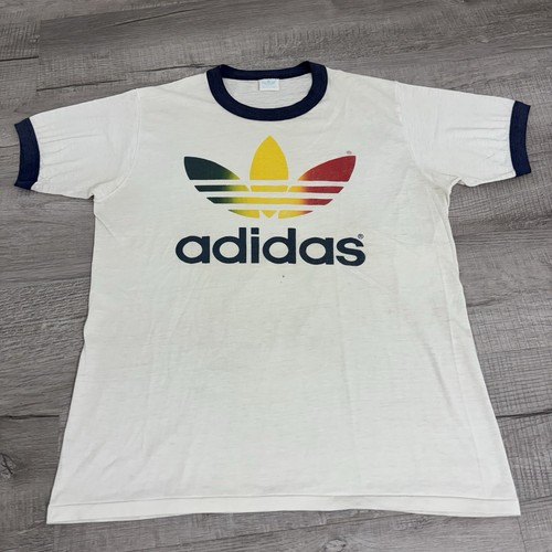 Shirt adidas vintage anni 80 - t-shirt,