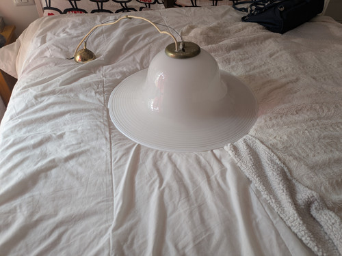 Lampadario disco cappello - cappello, fine