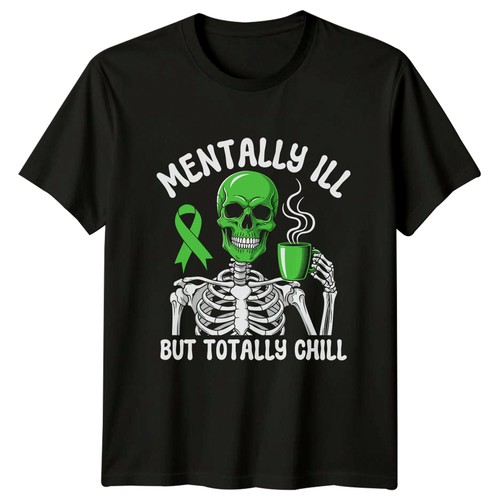 Shirt inchiostrata senza - inchiostrata,