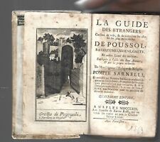  NAPOLI 1769 LA GUIDE DES ETRANGES  GUIDA DI NAPOLI E DINTORNI DI P, SARNE,LLI 