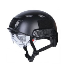 EMERSONGEAR EM8818B CASCO ELMETTO VISIERA SOFTAIR  FAST BJ TYPE NERO base jump