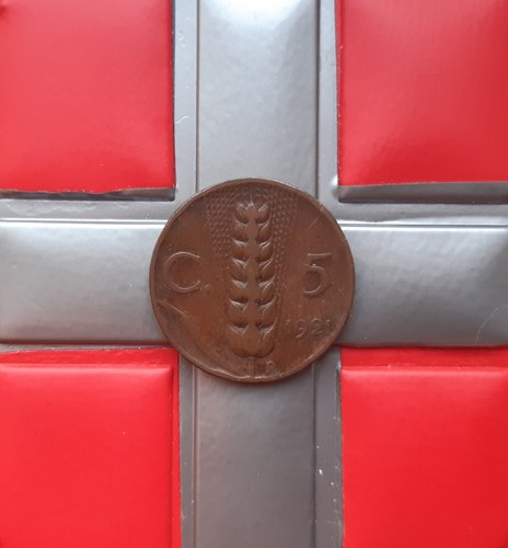 5 centesimi 1921 - (£),
