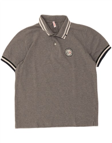 Polo uomo sun68 grande grigia - polo,