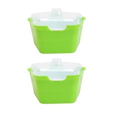  2 set piantine gatto vassoio