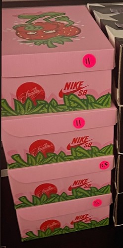Nike dunk high strawberry - sb,