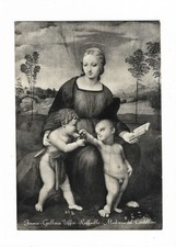 FIRENZE (020) - FIRENZE, Galleria Uffizi; Madonna del Cardellino .. - FG/Vg 1957